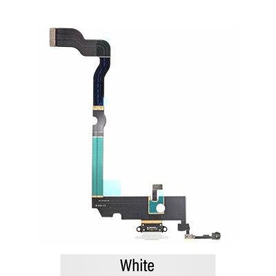 Red Charging Port for iPhone XS Max-White Red Charging Port for iPhone XS Max-White